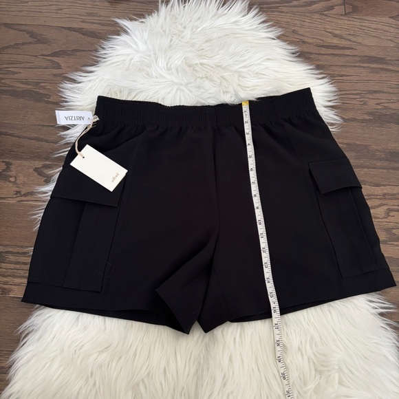 ARITZIA Wilfred Highlight Cargo Short L Large Black Shorts New NWT - Picture 11 of 13